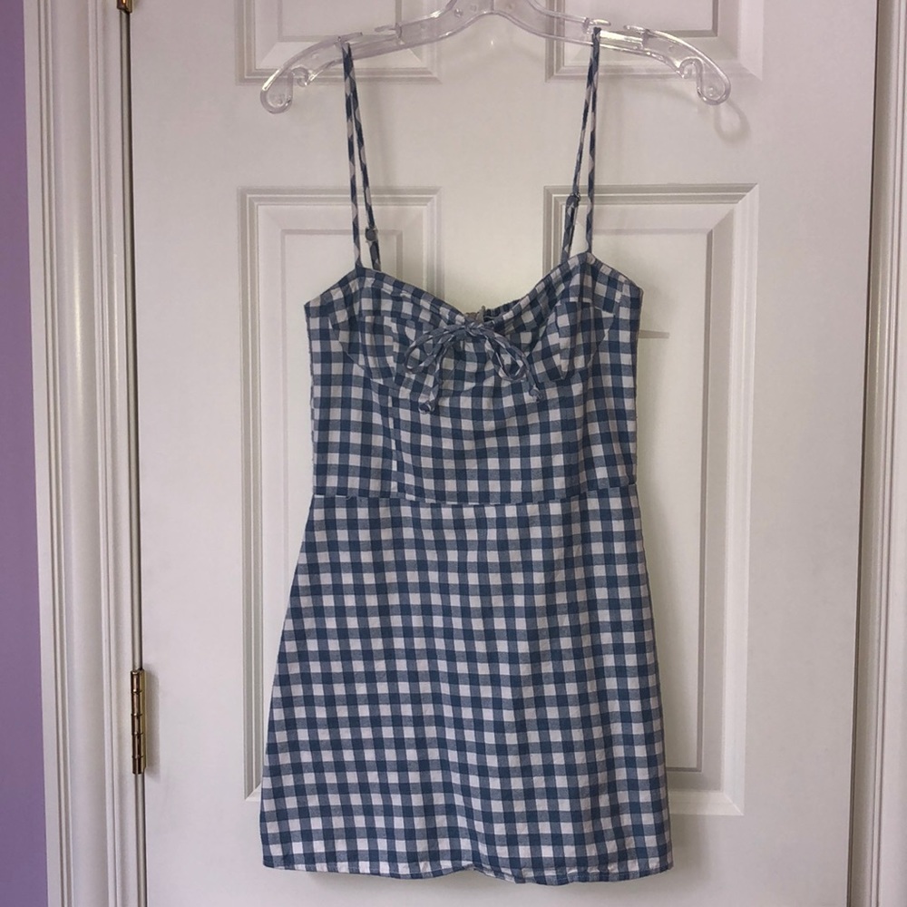 Skylar + Madison Gingham Mini Dress